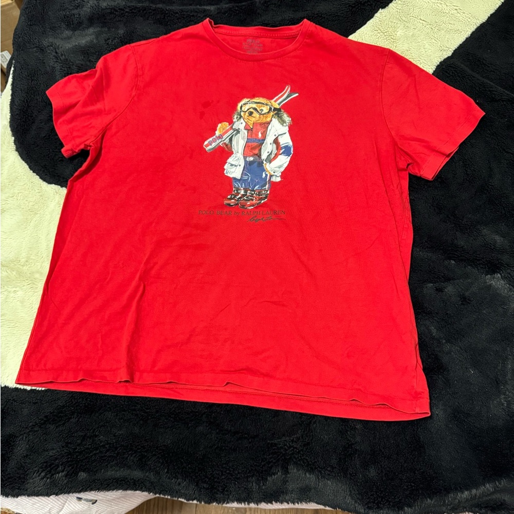 Ralph Lauren polo bear tshirt size xl